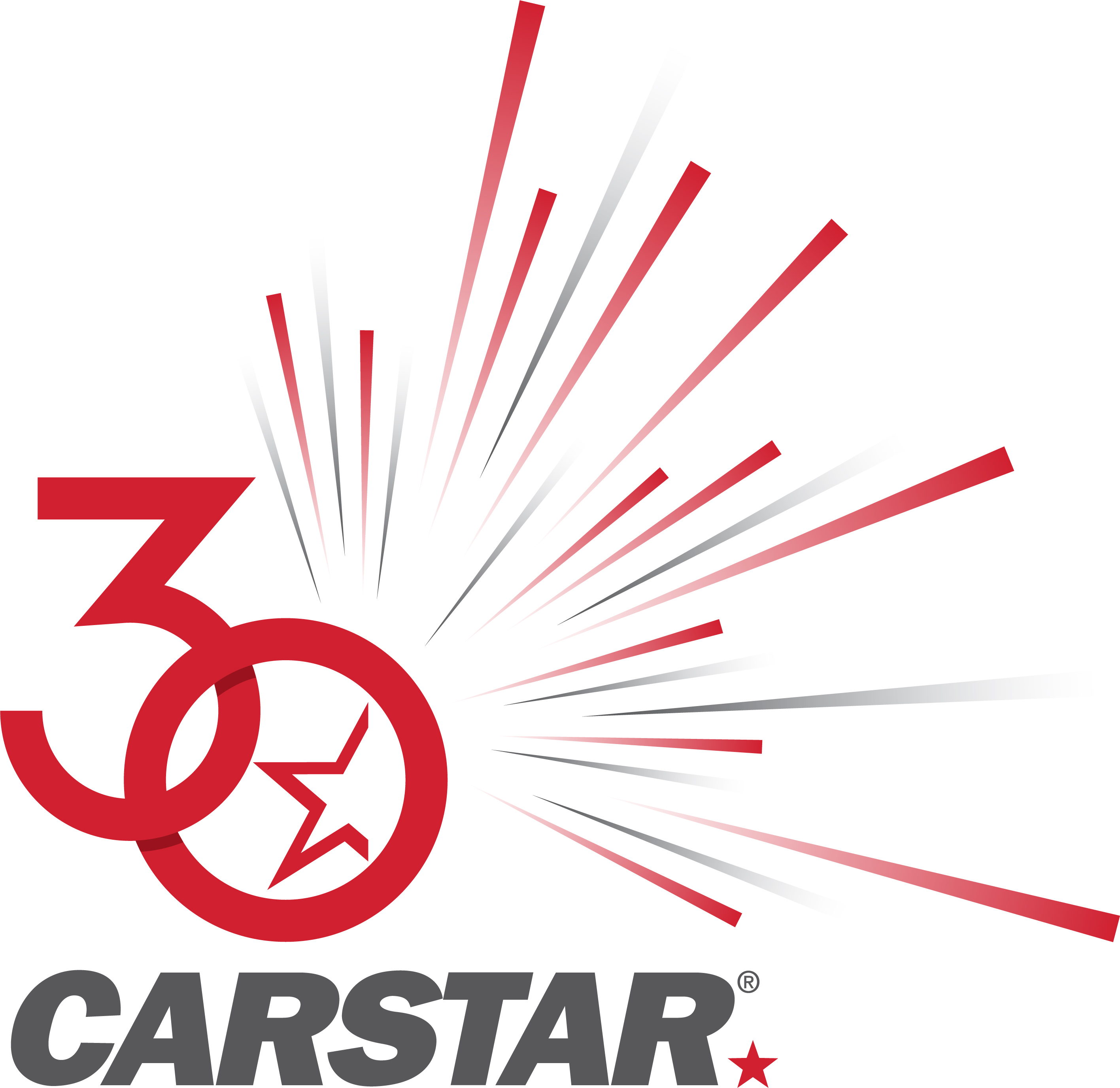 CARSTAR 30th Anniversary Logo